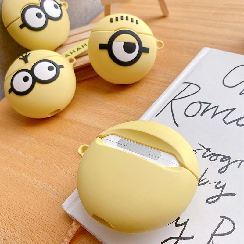 Minions 'Round' Premium AirPods Case Shock Proof Cover