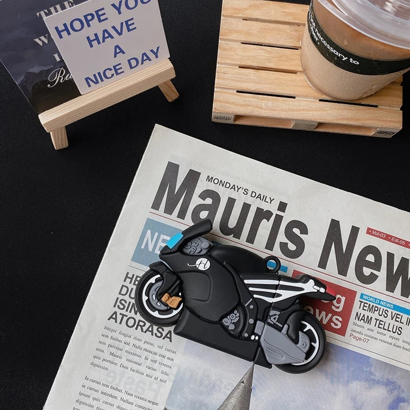 Motorcycle Premium AirPods Case Shock Proof Cover