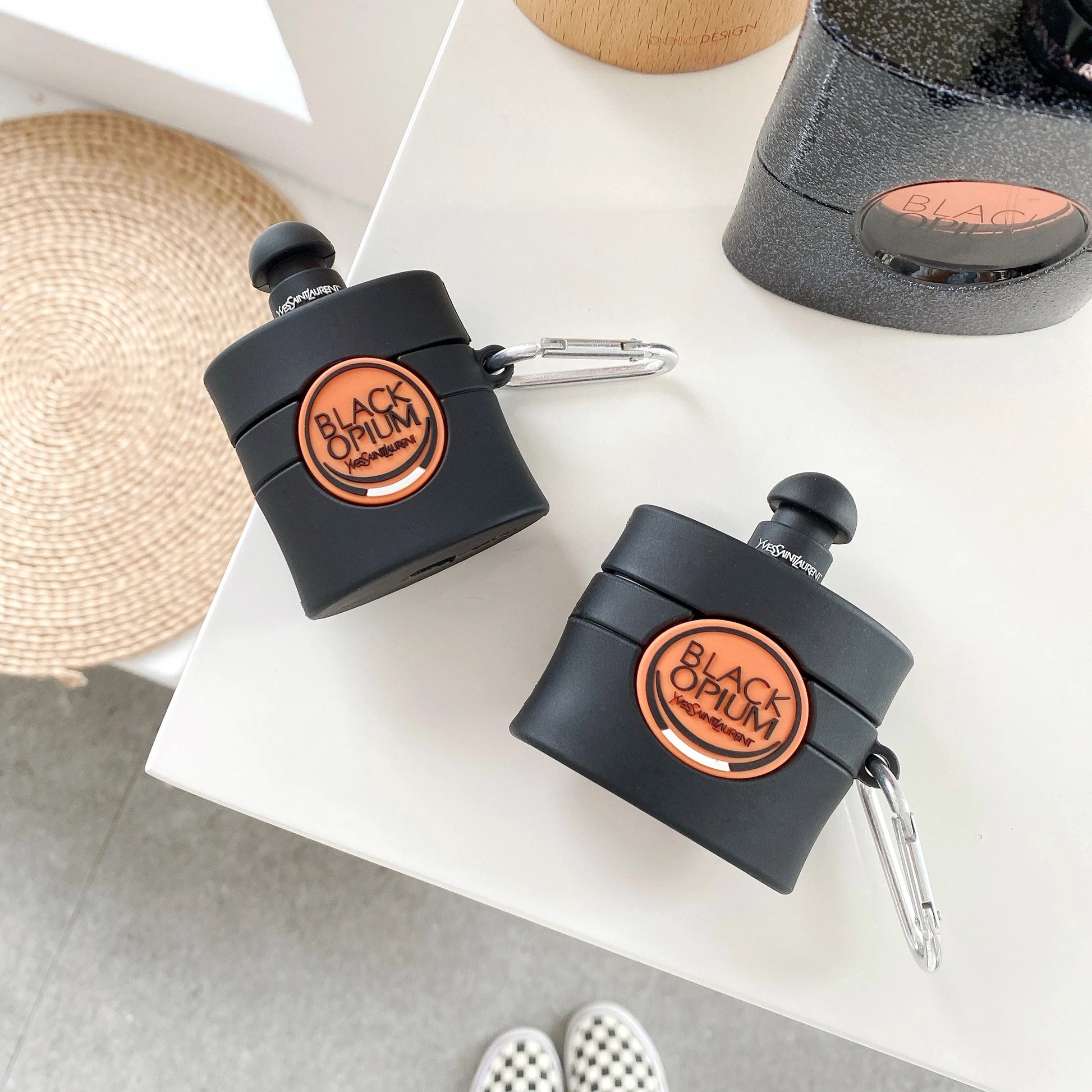 Perfume 'Y|S|L Black Opium' Premium AirPods Pro Case Shock Proof Cover