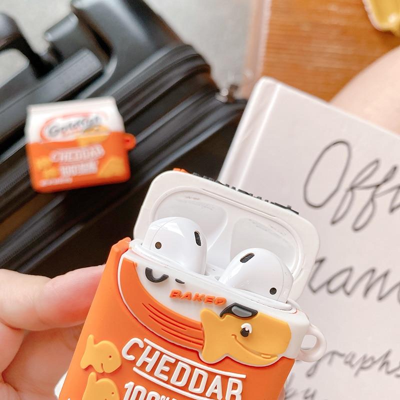 Goldfish Baked Cheddar Crackers Premium AirPods Case Shock Proof Cover