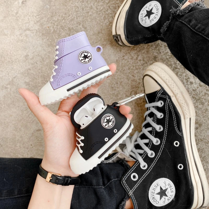 Classic Converse 'Fragment Daisy | Chuck Taylor' Premium AirPods Case Shock Proof Cover