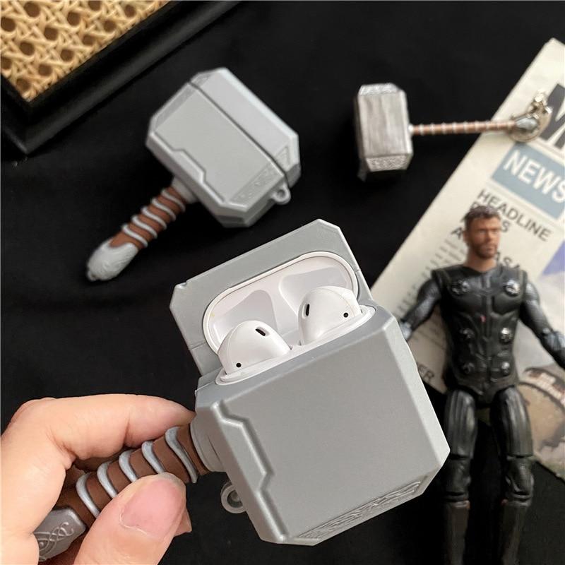 Thor 'Mjolnir | Hammer' Premium AirPods Case Shock Proof Cover