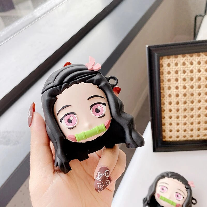 Demon Slayer 'Nezuko Kamado' Premium AirPods Case Shock Proof Cover