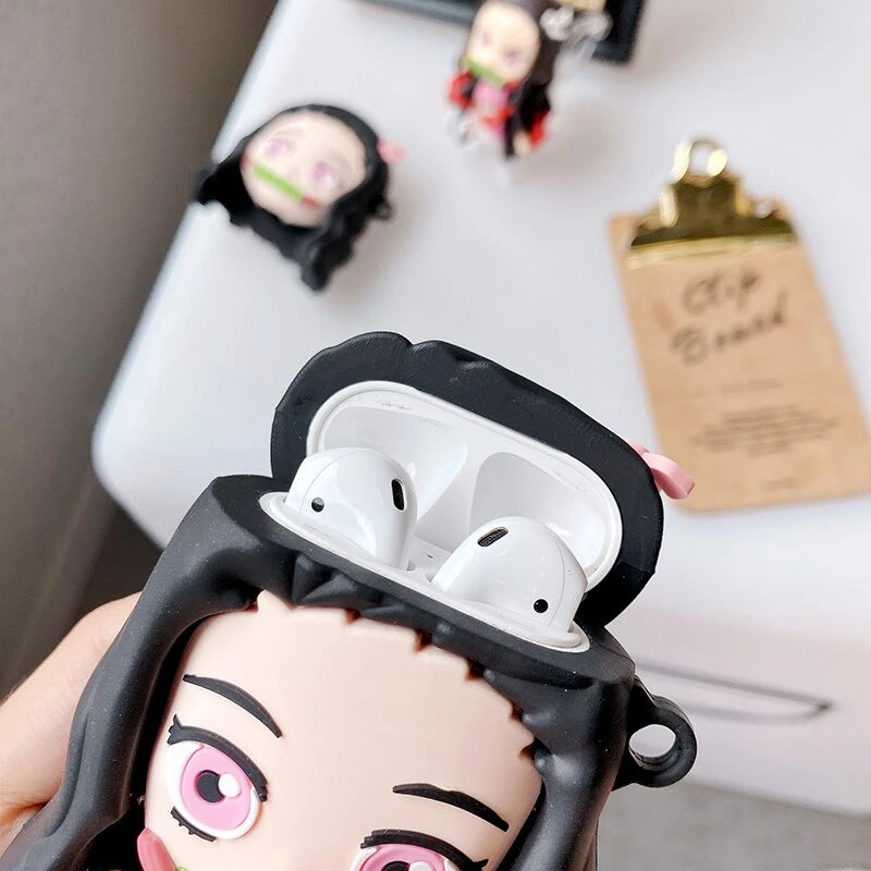 Demon Slayer 'Nezuko Kamado' Premium AirPods Case Shock Proof Cover