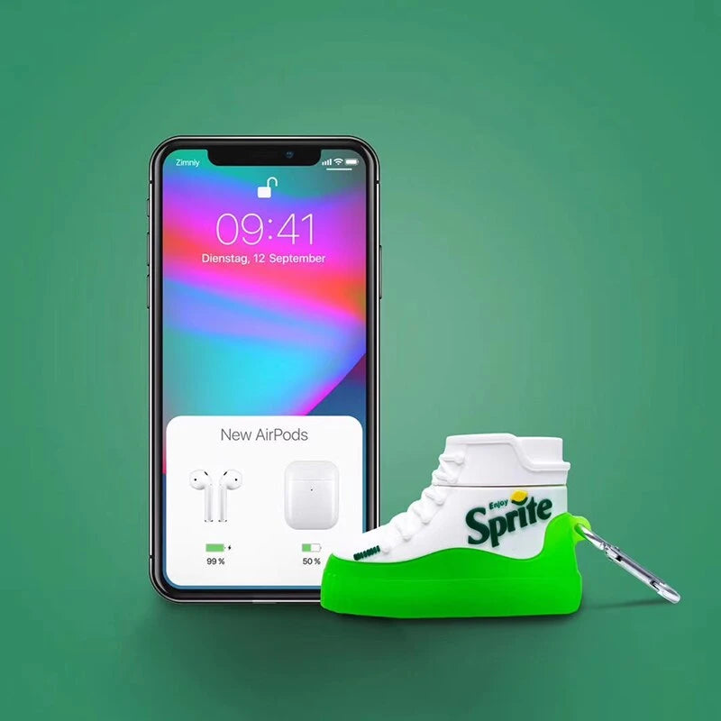 Sprite Sneaker Premium AirPods Case Shock Proof Cover