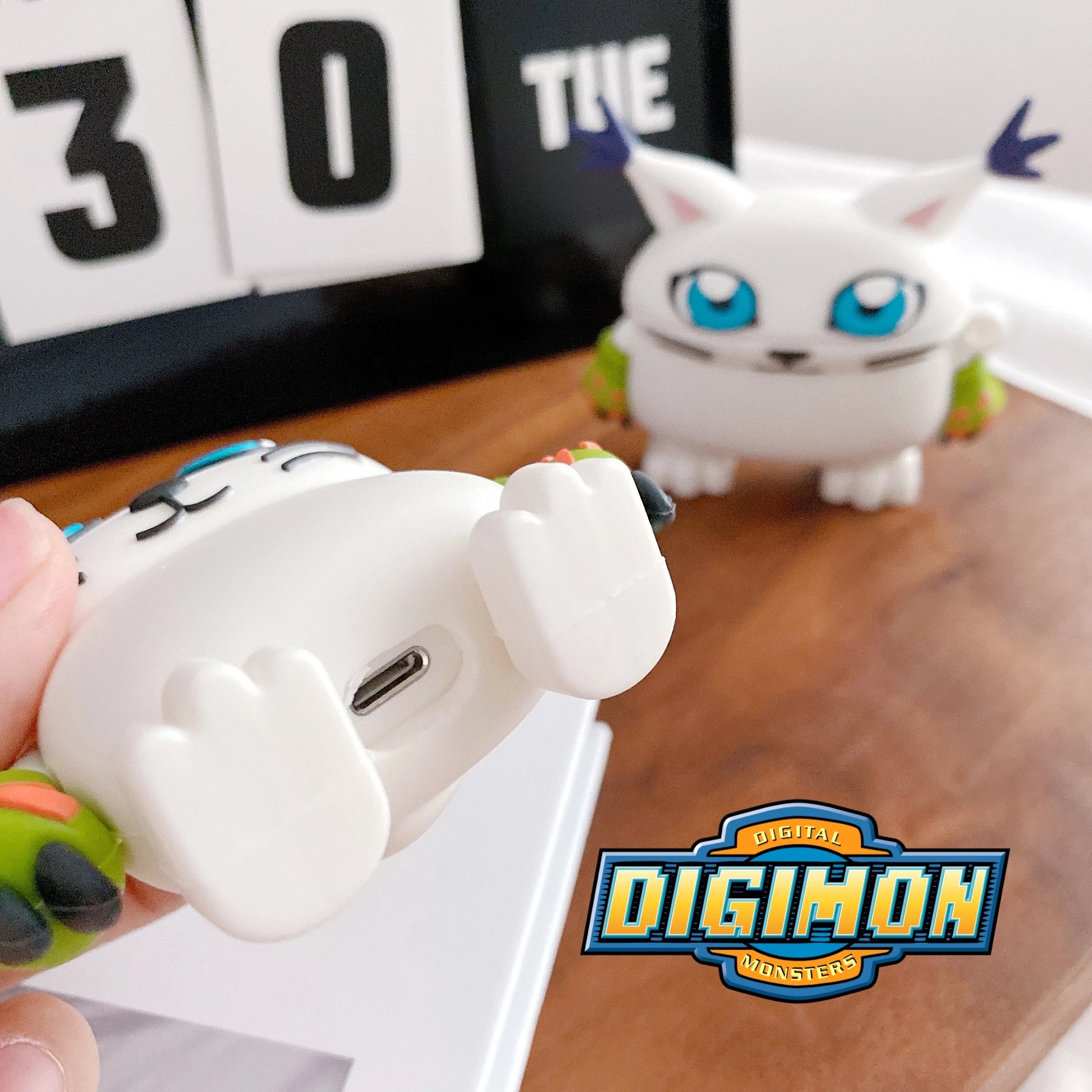 Digimon 'Gatomon' Premium AirPods Case Shock Proof Cover