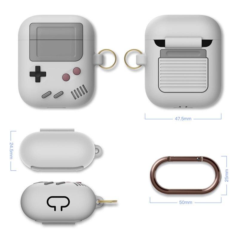 Classic Retro Gameboy Premium AirPods Case Shock Proof Cover
