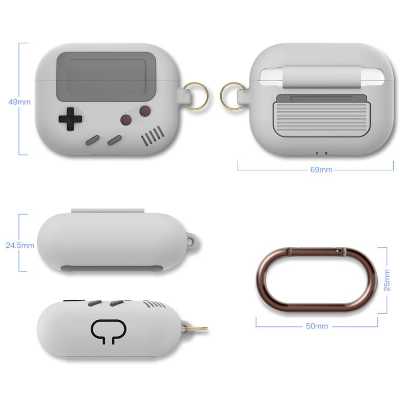 Classic Retro Gameboy Premium AirPods Pro Case Shock Proof Cover