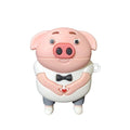 Pig with Bow Tie Premium AirPods Case Shock Proof Cover