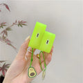 Fluorescent Avocado AirPods Case Shock Proof Cover