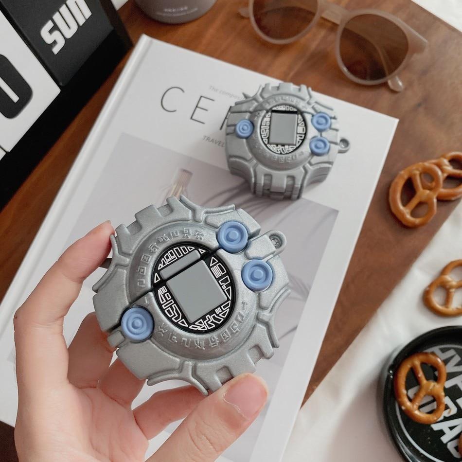 Digimon 'Digivice | 2.0' Premium AirPods Case Shock Proof Cover