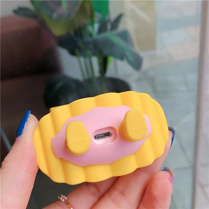 Pig in a Raincoat Premium AirPods Pro Case Shock Proof Cover