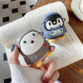 Penguin in a Cute Hoodie Premium Airpods Case Shock Proof Cover