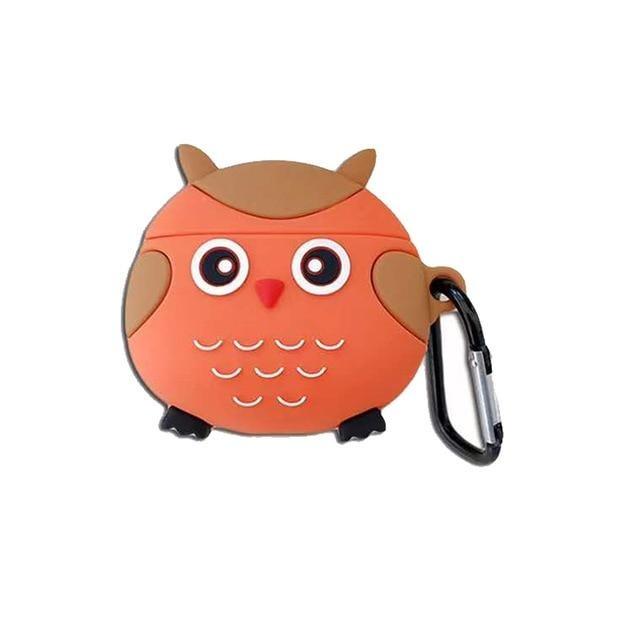 Cute Round Owl Premium AirPods Pro Case Shock Proof Cover