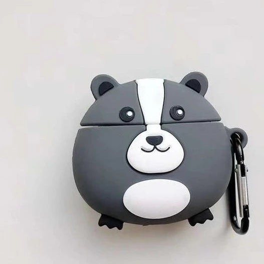 Cute Round Skunk Premium AirPods Pro Case Shock Proof Cover