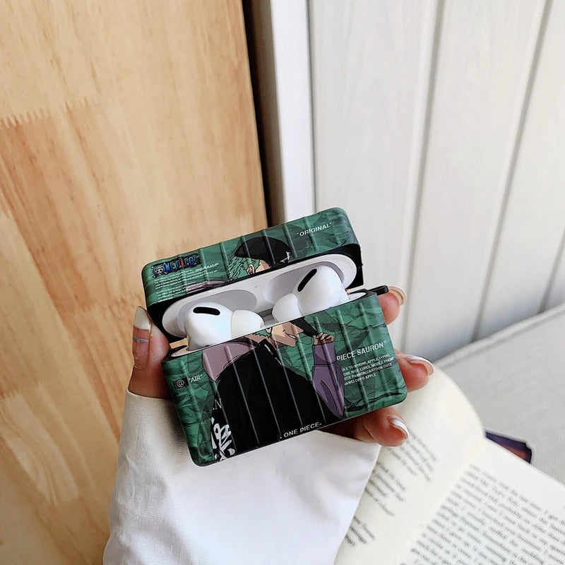 One Piece 'Roronoa Zoro | Sanji | Modular' Premium AirPods Pro Case Shock Proof Cover