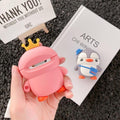 Cute Traveling Penguin Premium AirPods Pro Case Shock Proof Cover