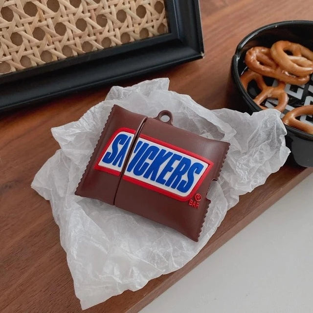 Snickers Premium AirPods Case Shock Proof Cover