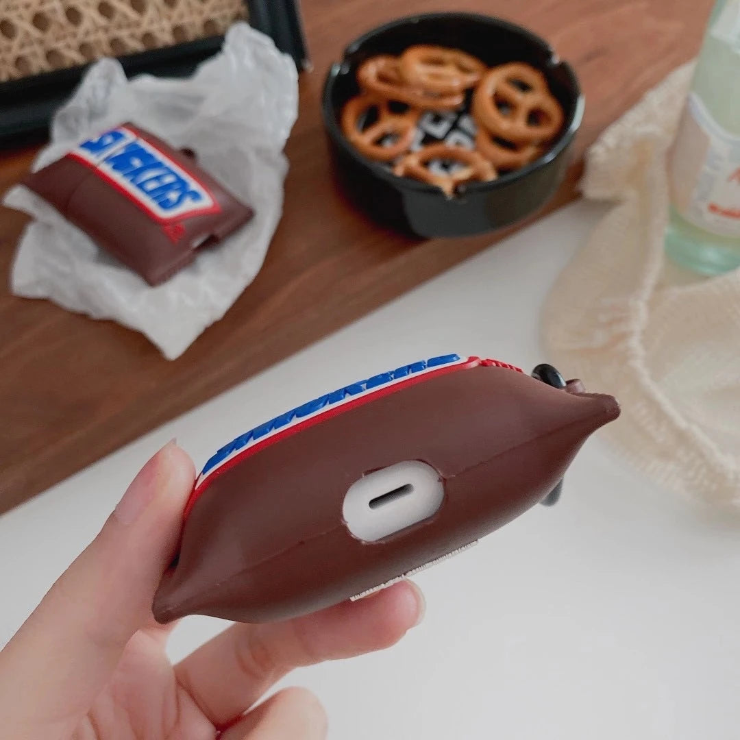 Snickers Premium AirPods Case Shock Proof Cover