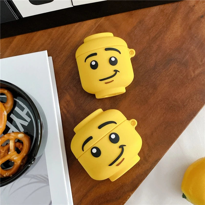 Lego 'Lego Man | Smirking' Premium AirPods Pro Case Shock Proof Cover