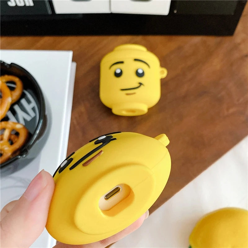 Lego 'Lego Man | Smirking' Premium AirPods Pro Case Shock Proof Cover