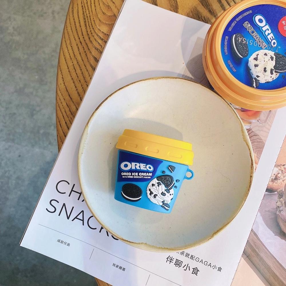 Oreo Ice Cream Premium AirPods Case Shock Proof Cover
