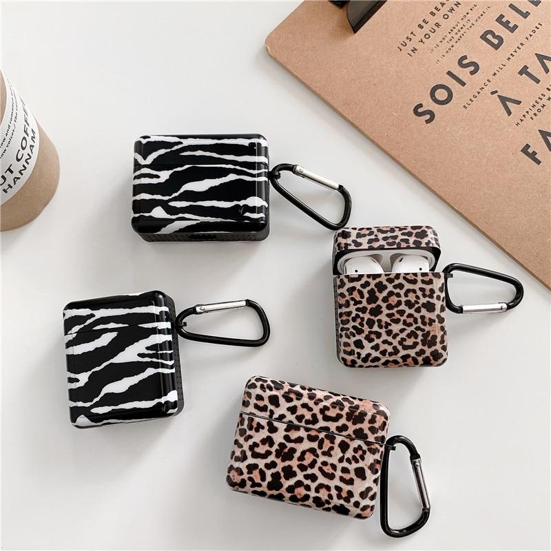 Zebra Print 'Modular' AirPods Case Shock Proof Cover