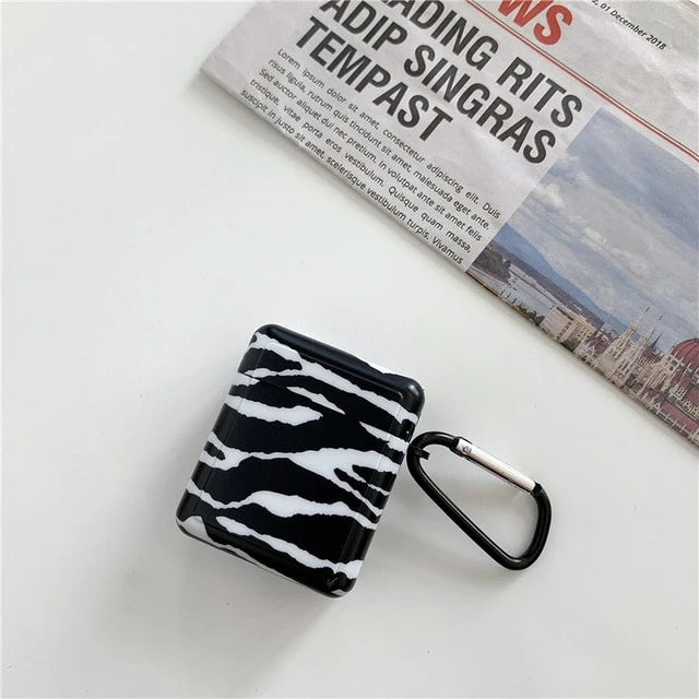 Zebra Print 'Modular' AirPods Case Shock Proof Cover