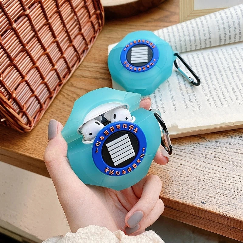 Digimon 'Digivice | Japanese' Premium AirPods Case Shock Proof Cover