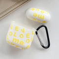 Cute Silicone 'Love' AirPods Case Shock Proof Cover