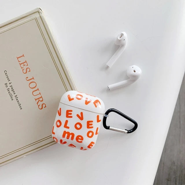 Cute Silicone 'Love' AirPods Case Shock Proof Cover