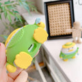 Cute Cartoon Gardener Duck Premium AirPods Case Shock Proof Cover