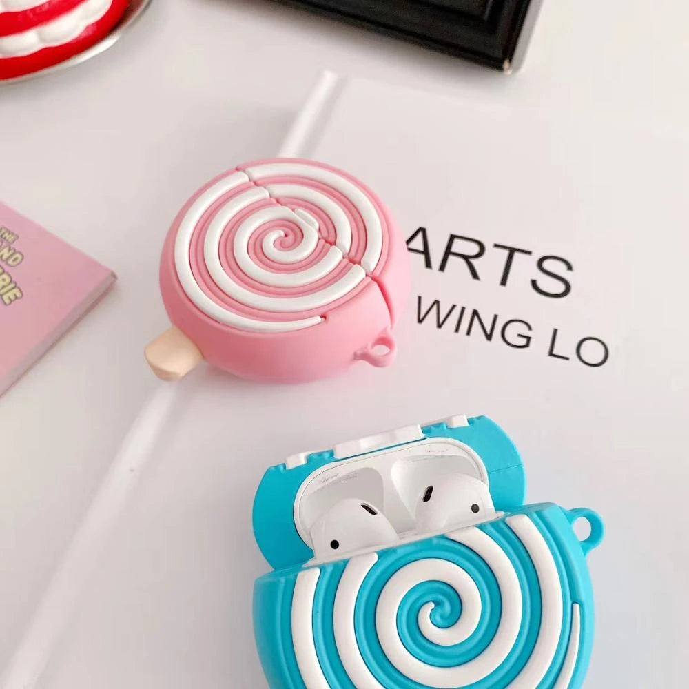 Cute Lollipop Premium AirPods Case Shock Proof Cover