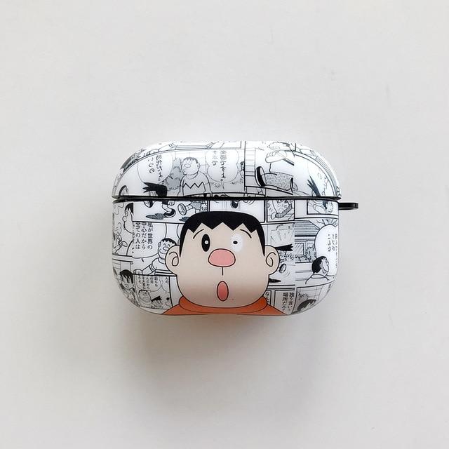 Doraemon 'Newspaper Comic' AirPods Pro Case Shock Proof Cover