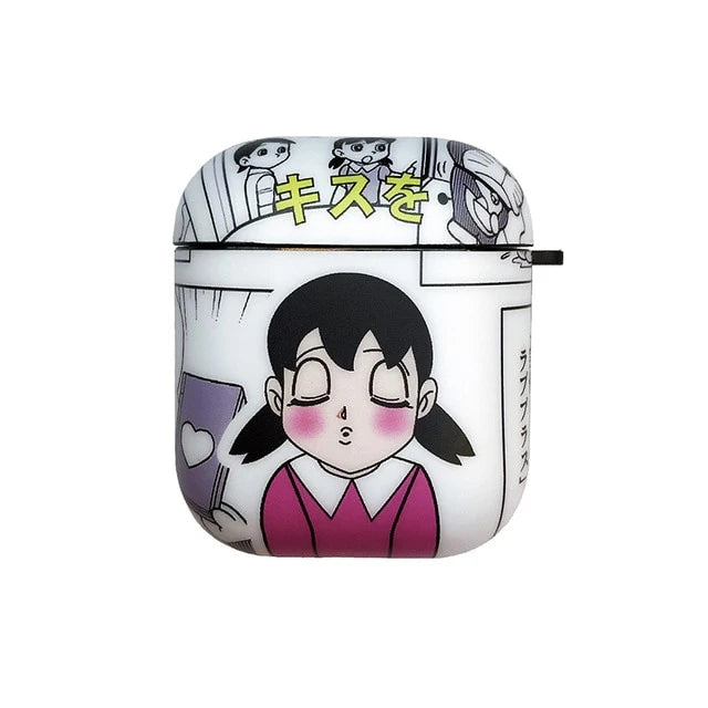 Doraemon 'F | U' AirPods Case Shock Proof Cover