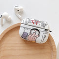 Doraemon 'F | U' AirPods Pro Case Shock Proof Cover