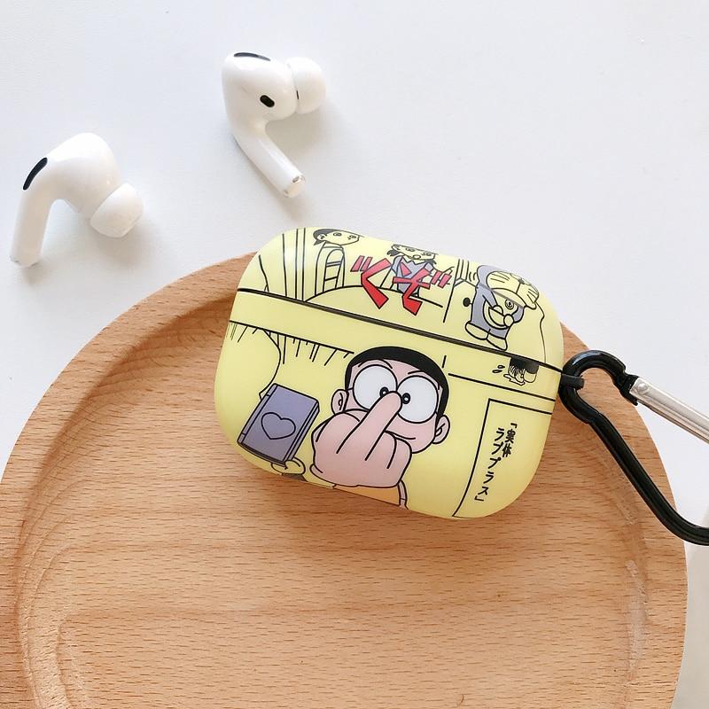 Doraemon 'F | U' AirPods Pro Case Shock Proof Cover