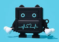 Cute Cartoon Robot 'In Love' Premium AirPods Case Shock Proof Cover