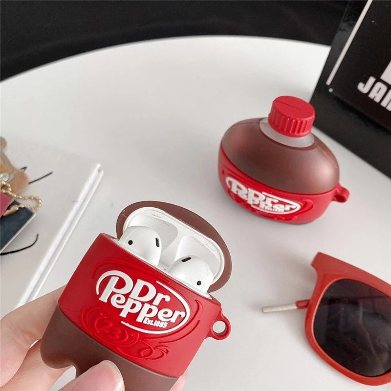 Dr Pepper Premium AirPods Case Shock Proof Cover