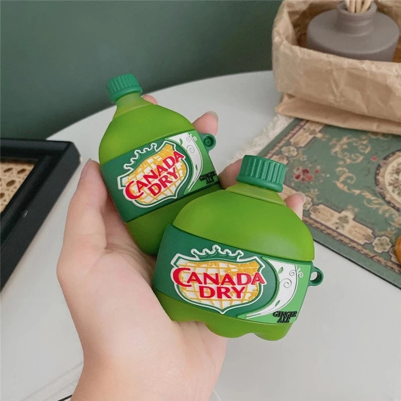 Canada Dry Ginger Ale Premium AirPods Case Shock Proof Cover