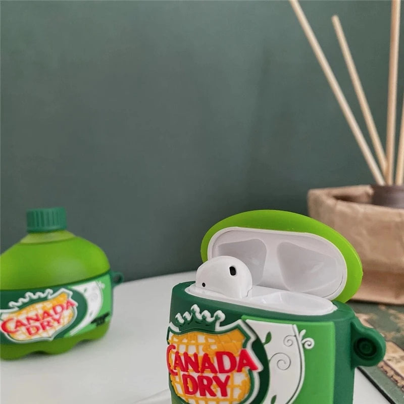 Canada Dry Ginger Ale Premium AirPods Case Shock Proof Cover