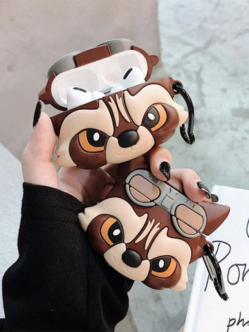 Rocket Racoon Premium AirPods Pro Case Shock Proof Cover