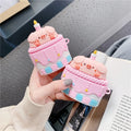 Cute Pig in Cake Premium AirPods Pro Case Shock Proof Cover