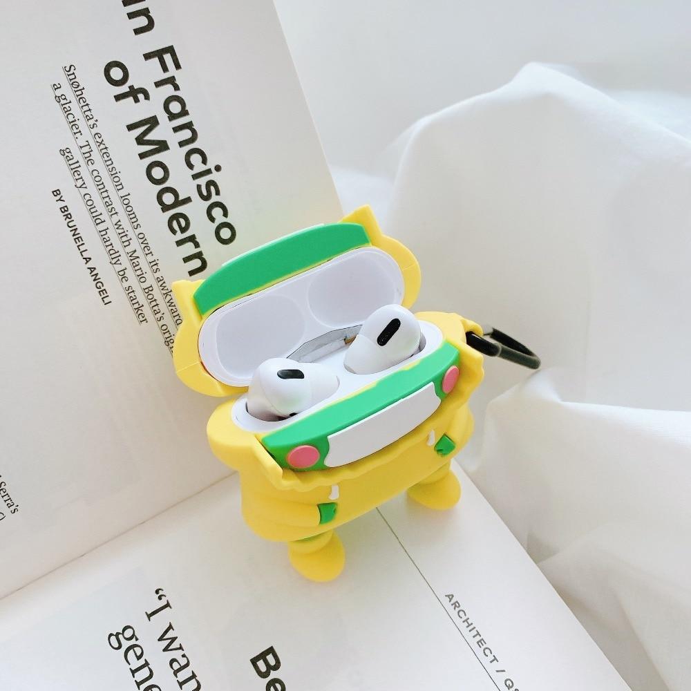 Cute Frog in a Raincoat Premium AirPods Pro Case Shock Proof Cover