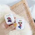 Super Mario Bros 'Coins' Clear Acrylic AirPods Case Shock Proof Cover