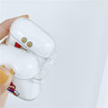 Super Mario Bros 'Coins' Clear Acrylic AirPods Case Shock Proof Cover