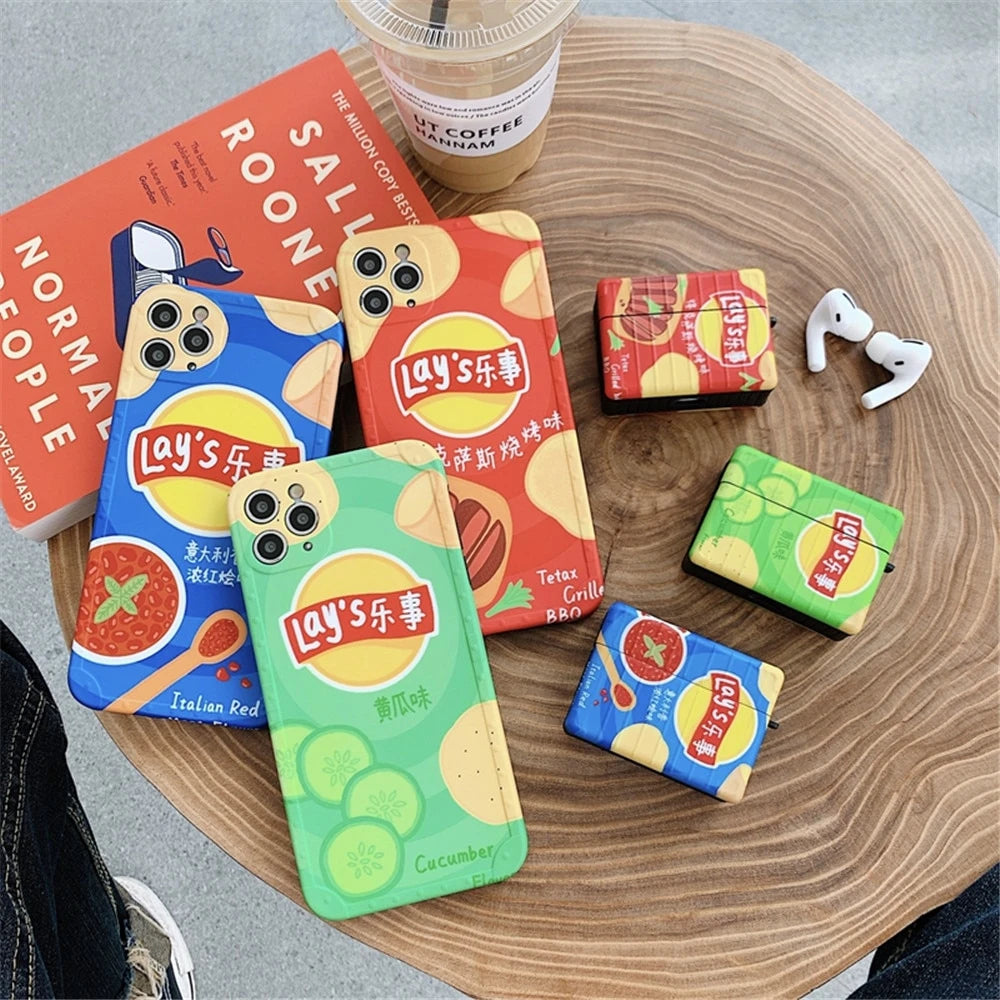 Japanese Lay's Chips 'Modular' AirPods Pro Case Shock Proof Cover