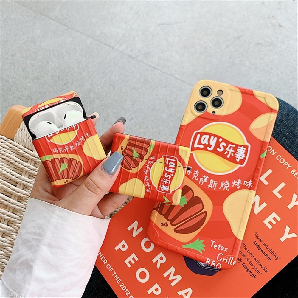 Japanese Lay's Chips 'Modular' AirPods Case Shock Proof Cover