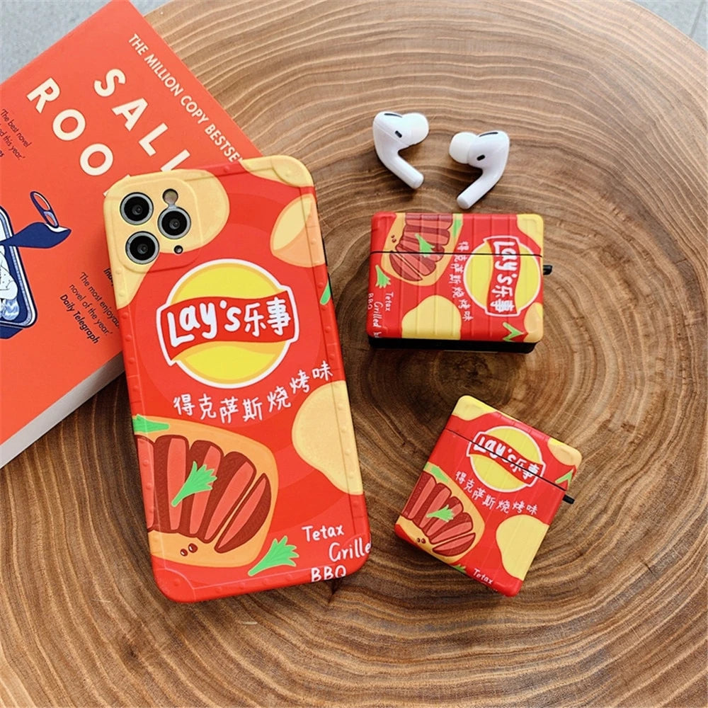 Japanese Lay's Chips 'Modular' AirPods Pro Case Shock Proof Cover