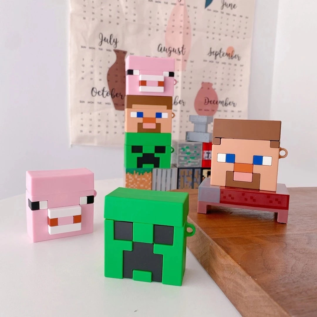 Minecraft 'Creeper' Premium AirPods Pro Case Shock Proof Cover